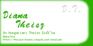 diana theisz business card